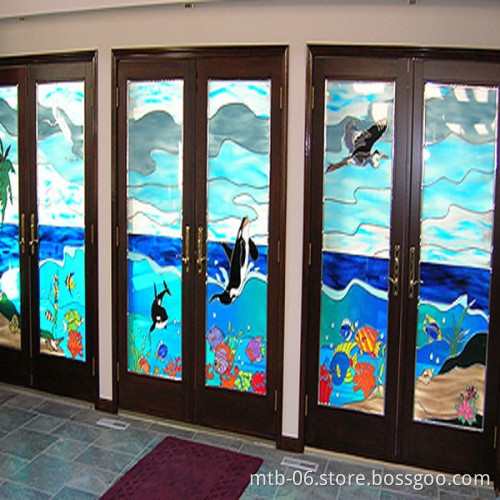 Epoxy Glue Doming on Glass
